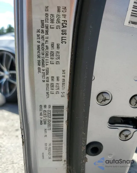 2016 Dodge Challenger R/T Scat Pack from USA, damaged, VIN 2C3CDZFJ5GH265173